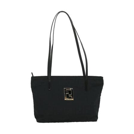 Fendi Vintage Handbags Sort, Dame Vintage Tasker, Størrelse: ONE Size