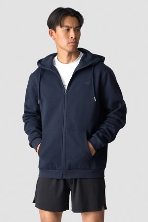 ICANIWILL - Everyday Zip Hoodie Men Navy - Heren - sportkleding van ICIW