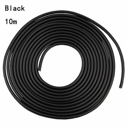 Bildörr Kant Gummi Repskydd Gjutlist SVART 10M