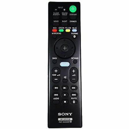 Rmt-ah240e Fjärrkontroll för Sony Soundbar AV-system Rmt-ah240u