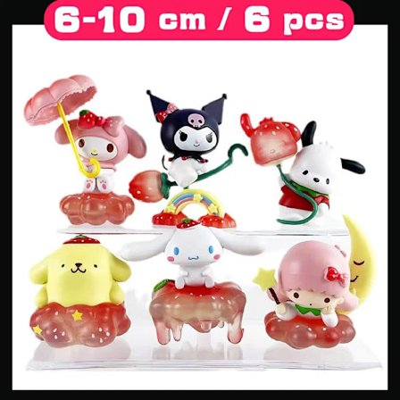 #2 SANRIO Leker My Melody Dukker Kawaii Figur Blindboks Hjemmedekorasjon Japansk Søt Julegave Anime Tegneserie Samling