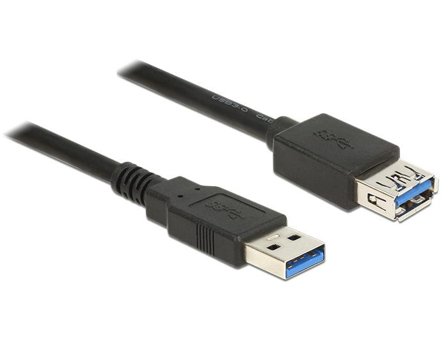 Delock Extension cable USB 3.0 - USB-forlengelseskabel - USB-type A til USB-type A - 1.5 m