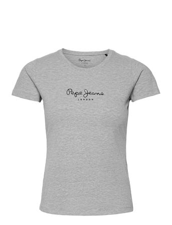 New Virginia T-shirts & Tops Short-sleeved Grå Pepe Jeans London