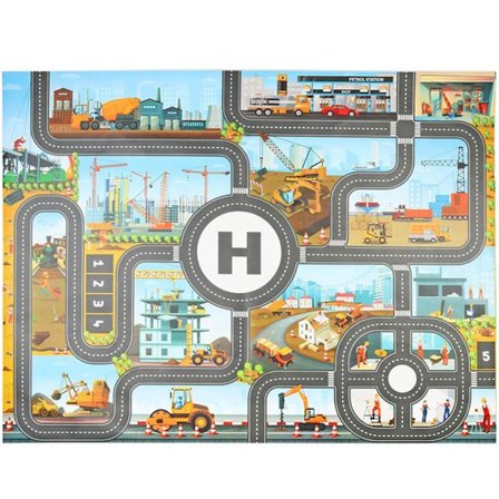 Barn Game Carpet Traffic Map Mat 3 3