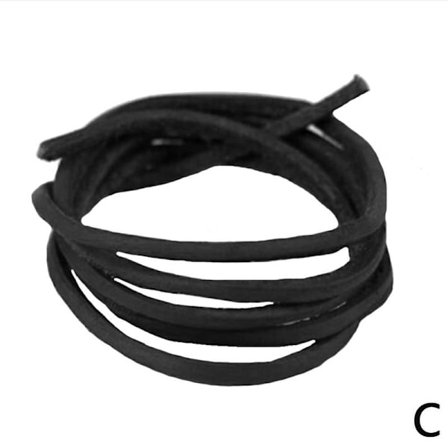 Långa 120 cm lädersnören