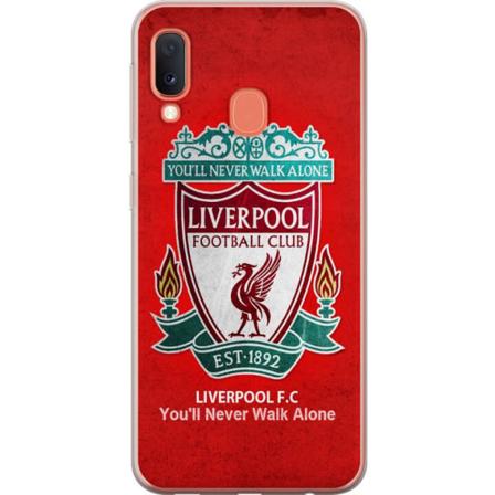 Samsung Galaxy A20e Genomskinligt Skal Liverpool