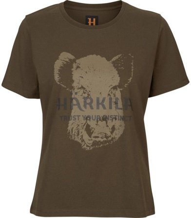 Härkila Wildboar S S T-Shirt Women Willow Green