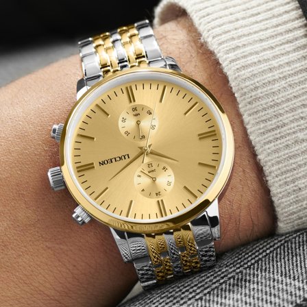 Orologio Leroy Kellan in acciaio inossidabile per uomini - Orologi da polso