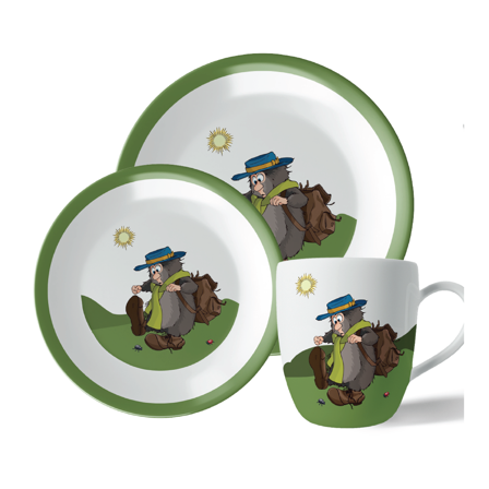 Flåklypa Barneservise, Ludvig, 1 sett