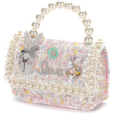 Toddler-presenter Barnväska för små flickor Mini flickors handväska Axelväska Crossbody-väska GS