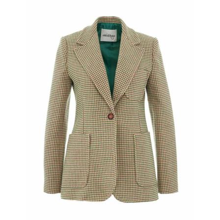 Ottod'Ame, Blazer EII Dg 5756 22 Beżowy, Kobieta, Rozmiar: S