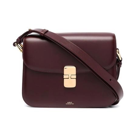 A.p.c. - Axelväskor - Brun - Herr - Storlek: One Size, Herr, Storlek: ONE SIZE