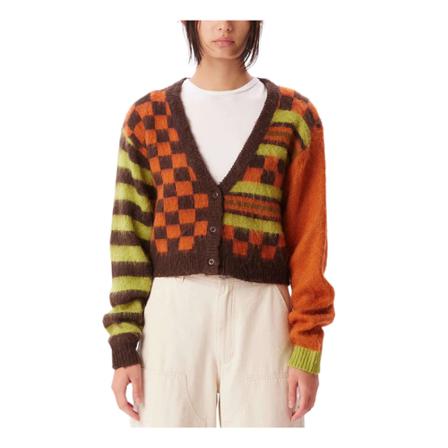 Obey, Knitwear Brązowy, Kobieta, Rozmiar: S