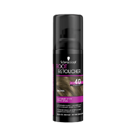 Schwarzkopf Root Retoucher Hårfärg Dam Brun 120 ML