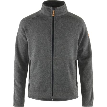 Fjällräven Men's Övik Fleece Zip Sweater Men Mid layer tops Grey XS