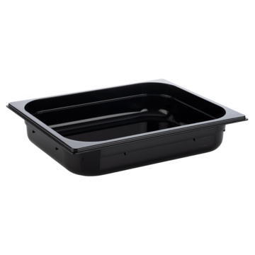 Plastkanti APS Svart GN 1/2