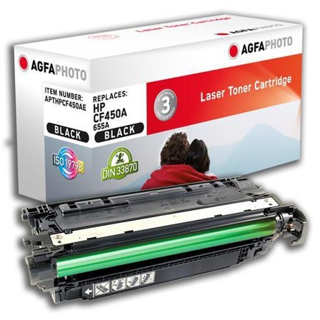 AGFAPHOTO TONER BLACK, RPL. CF450A 655A