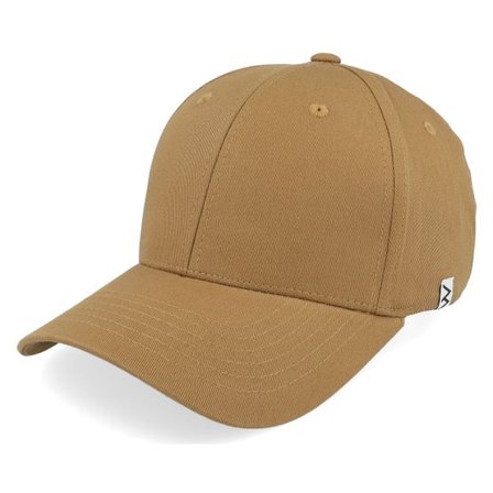 Wei - Beige adjustable Keps - Wanda Tan High Crown Adjustable @ Hatstore