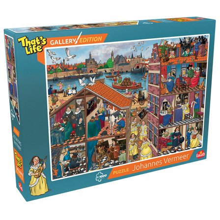 That's Life Johannes Vermeer Palapeli 1000p
