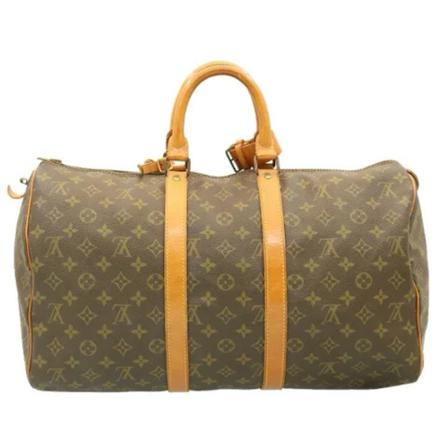 Louis Vuitton Vintage, Pre-owned Keepall Bag Bruin, Dames, Maat:ONE Size
