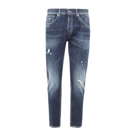 Dondup, Dian Trouser Niebieski, Mężczyzna, Rozmiar: W30