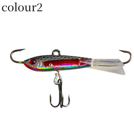 Vinterisfiske dragsked Metall beten FÄRG 02 FÄRG 02