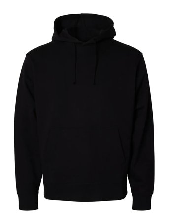 Slhrelaxluke Ls Sweat Hoodie Noos Black Selected