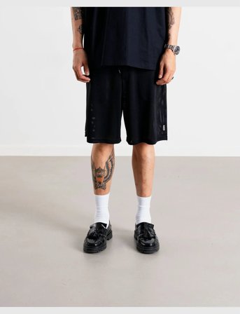 Woodbird Wbben Mesh Shorts - Black - M