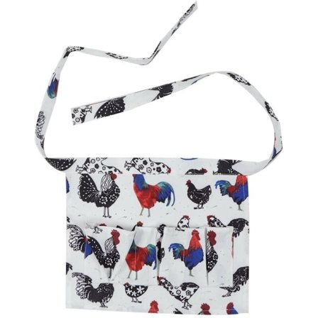 Multificka äggförkläde för att samla och hålla kycklingankaägg Lantbrukstillbehör Typ 2 S 3 fickor