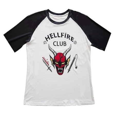 Stranger Things 4 Hellfire Club T-shirt - Perfekt Style5{f2}