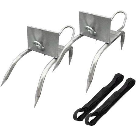 Utomhus Trädklättring Halkfria Kattklo Skor Set, 2025 Uppgradering Trädklättringsspikar, Portabel Trädklättringsutrustning för Trädarbete 4 Klor Set 1