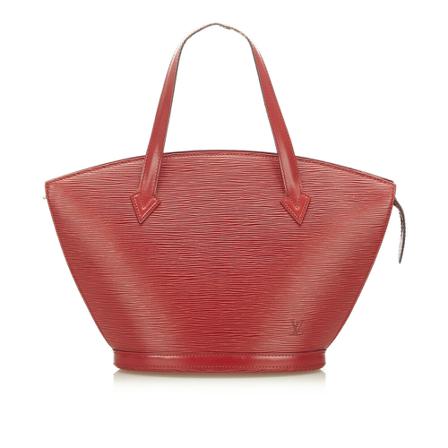 Louis Vuitton Vintage, Pre-owned Epi Saint Jacques PM Short Strap Leather Rood, Dames, Maat:ONE Size