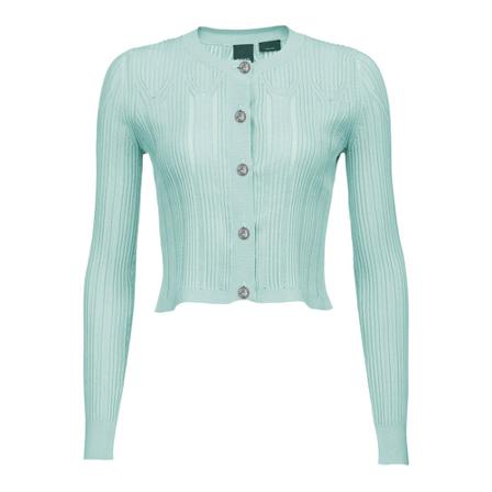 Pinko Teguise Cardigan Coast Discard Aug Blå, Dame Cardigans