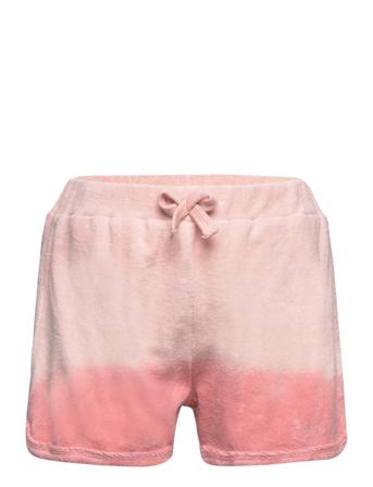Shorts Aop Terry Shorts Sweat Shorts Rosa Minymo*Betinget Tilbud