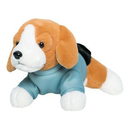 Søt naturtro Beagle Hund Plysjleketøy Realistiske kosedyr Hund Barn Hjeminnredning Dyrebutikk Bursdagsgave Jente Valentinsgave