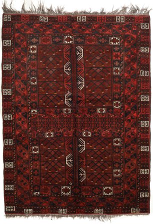 Afghan Khal Mohammadi Tappeto 160X213 Lana