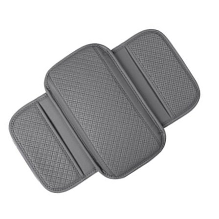 Læder Bil Armlæn Hynder Justerbar Bil Midterkonsol Pude Opgraderinger For Forbedret Komfort & Praktiske Opbevaringslommer