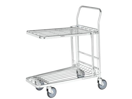 Butiksvagn stackningsbar - Lyreco - Emballage och lagerutrustning - Lagerutrustning - Vagnar