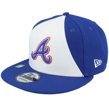 New Era - MLB Blå snapback Keps - Atlanta Braves MLB24 City Connect Off 9FIFTY White/Royal Snapback @ Hatstore