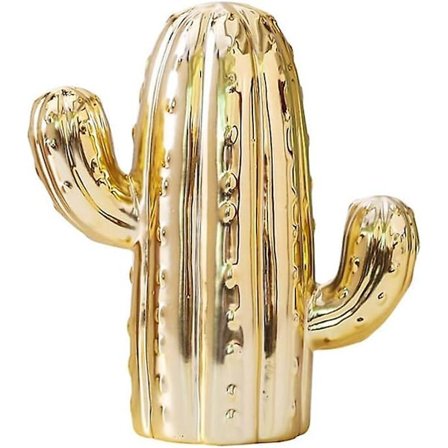 Keramisk Kaktus Spargris, Dekoration för Vardagsrum, Vinskåp, Present