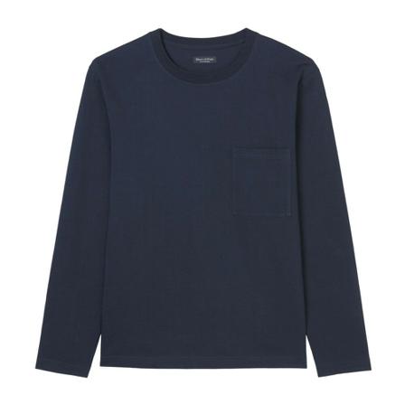 Marc O'Polo Sweatshirt , Blauw , Heren , Maat: S