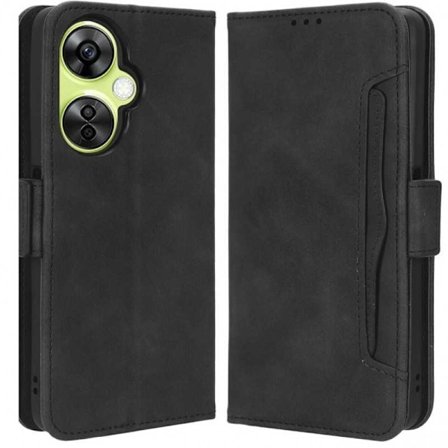 OnePlus Nord CE 3 Lite 5G Wallet Case PU-læder 6-LOMMES Winston V3