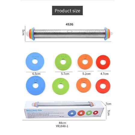 Taikinarulla Cake Roller taikina kaulin