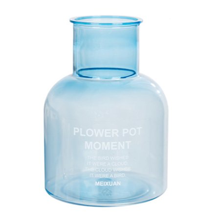 Mode Hydroponic Plant Clear Desktop Plant Krukor Personliga växter Plantering Vas Dekor För Hem Sovrum