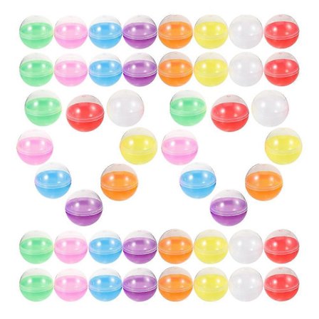 Kreativa Leksaker Tomma Tuggummikulor Kapslar för Fest 100st Flerfärgade Bollar[WSY]