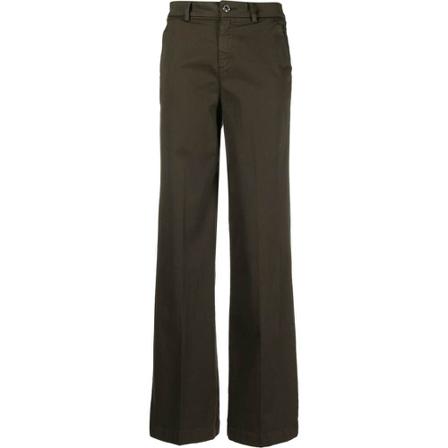 Liu Jo Straight Broek , Groen , Dames , Maat: W27