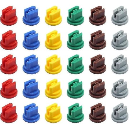 30 Stk. Vifte Dyse Sæt - Velegnet til Rygsprøjter og Havesprøjter [DB]