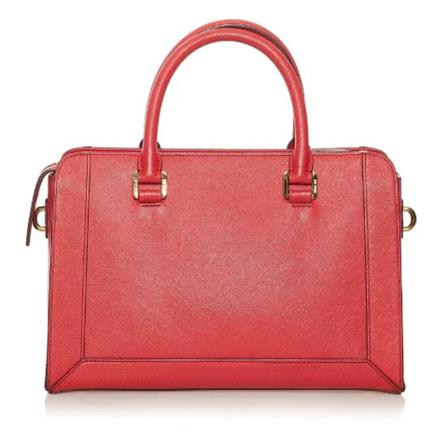 MCM Pre-owned, Pre-owned Leather handbags Rood, Dames, Maat:ONE Size