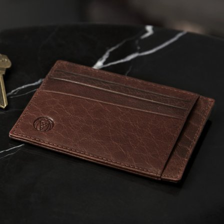 Montreal Tan RFID Leather Card Holder for Men - Card Holders