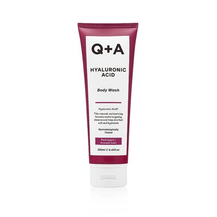 Q+A Hyaluronic Acid Body Wash 250 ml, Skincare, Kropspleje, Bodyshampoo